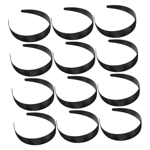 OFFIGAM 12stücke Haarschmuck Blanko Haarreifen Ohne Zähne Vielseitige Haarbänder Für Individuelle Kreationen Für Frauen Und Mädchen von OFFIGAM
