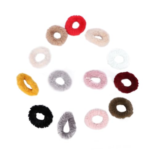 OFFIGAM 13stücke Pferdeschwanz-haarbänder Mit Haargummi Für Frauen Mädchen Haarseil Stretch-haarring Pferdeschwanzhalter Haar Accessoires Für Alltag Und Dekoration von OFFIGAM