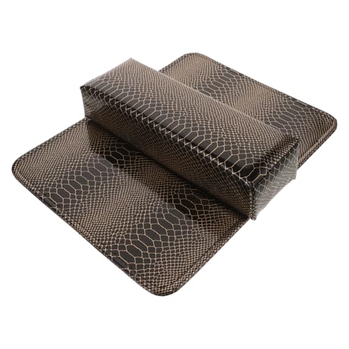 OFFIGAM 1satz Maniküre Handkissen Set Ergonomisches Handauflage Kissen Mit Mat Für Nail Art Rutschfeste Armstütze Schwarz Für Salon Und Zuhause von OFFIGAM
