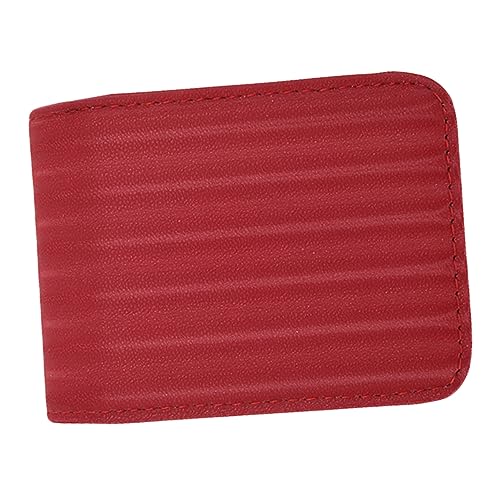 OFFIGAM Kompakte Lippenstifttasche Mit Spiegel Aus Pu Material Rot Für Damen Tragbar Und Modisch Für Handtaschen von OFFIGAM