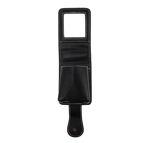 OFFIGAM Lippenstift Tragetasche mit Spiegel Kleine PU Lippenstifttasche Tragbare Kosmetiktasche für Unterwegs Design für Frauen von OFFIGAM