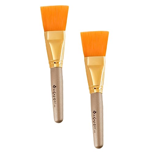 OFFIGAM 2 Stck Gesichtsmaske Pinsel Weiche Gesichtsbürste für Einfache Anwendung von Wiederverwendbar und Leicht zu Reinigen für Tägliche und Professionelle Nutzung von OFFIGAM