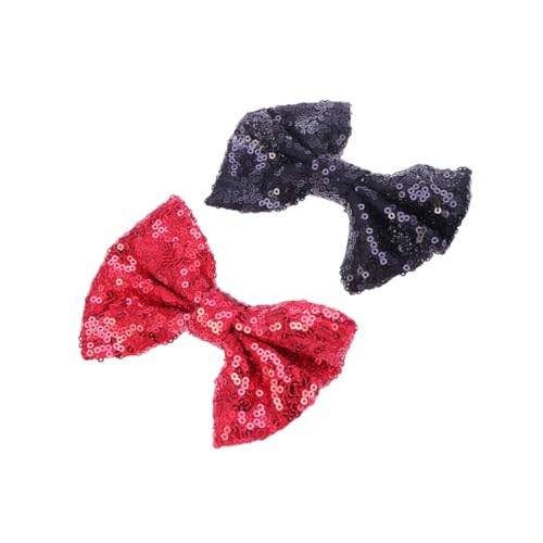 OFFIGAM 2 Stück Haarnadel haarschmuck Haare für Haarklammern Mädchen Haarspange Bowknot-Haarspangen von OFFIGAM
