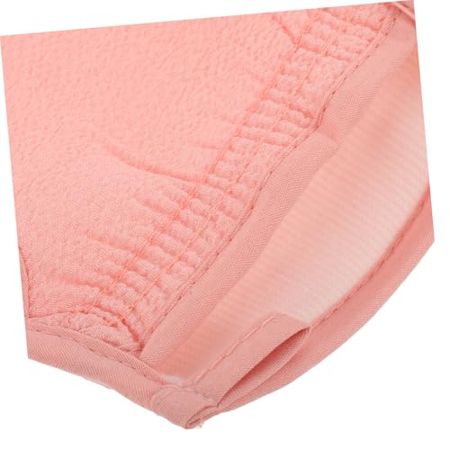 OFFIGAM 2 Stück Peelinghandschuh Doppelseitig Stark Exfolierend Badehandschuh mit Reinigungsfunktion für Körper und Gesicht Abgestorbene Hautzellen Entfernen für Damen und Herren Rosa von OFFIGAM