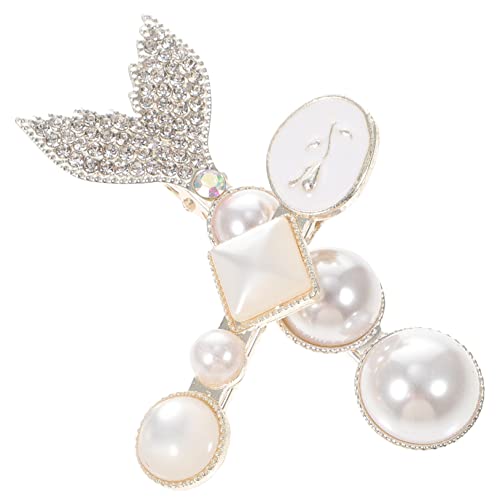 OFFIGAM 2stücke Perlen Haarklammern Für Damen Elegante Haarspangen Mit Modischem Design Für Hochzeiten Partys Und Besondere Anlässe Rutschfest Und Vielseitig Einsetzbar von OFFIGAM