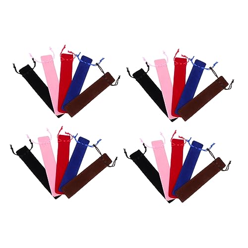 OFFIGAM 20stücke Stifte Beutel Mit Kordelzug Bleistifttasche Für Einzelne Stifte Stiftetasche Zum Geschenktasche Verpacken Passend Für von OFFIGAM