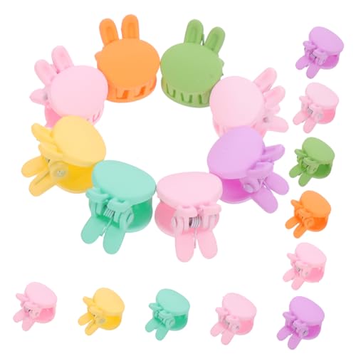 OFFIGAM 20stücke Mini Haarclips Mädchen Kaninchen Haarclips Haarschmuck Aus Harz Und Metall Für Täglichen Gebrauch von OFFIGAM