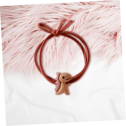 OFFIGAM 20 Stück Teiliges Dinosaurier Haargummi Haarband Cartoon Haarschmuck Elastisches Haarseil für Mädchen Alltag Geeignet Bunter Haarschmuck Kleinkinder Zubehör Zufällige Farbe von OFFIGAM