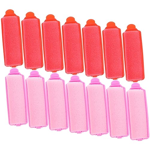OFFIGAM 24stücke Schwamm Haar Roller Für Frauen Diy Lockenwickler Curler Mit Clip Für Lockiges Haar von OFFIGAM