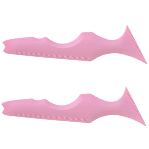 OFFIGAM 2stücke Silikon-eyeliner-schablonen-tool Für Make-up-anleitung Eyeliner-lidschatten-schablonen-hilfe Geeignet Für Frauen Und Mädchen von OFFIGAM