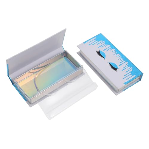 OFFIGAM 2stücke Eyelash Storage Box Tragbare Wimpern Verpackungsbox Leere Organizer Für Falsche Wimpern Elegantes Design Für Schönheitssalons Und Persönlichen Gebrauch von OFFIGAM