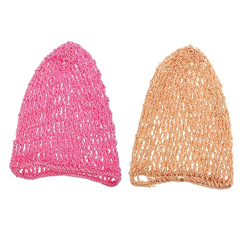 OFFIGAM 2stücke Gehäkeltes Haarnetz Mit Langer Haarnetzhülle Für Mädchen Hochwertige Materialien Nicht Leicht Verrutschend Angenehmes Tragegefühl Für Schlaf Und von OFFIGAM