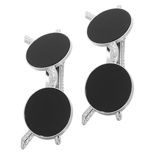 OFFIGAM 2stücke Sonnenbrillen-haarspangen Aus Metall Kreative Haarnadeln Stylische Haarspangen Für Damen Einzigartiger Haarschmuck Pferdeschwanzhalter Kopfschmuck Für Frauen Und Mädchen von OFFIGAM