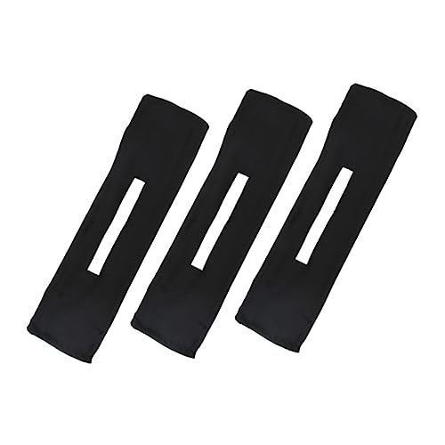 OFFIGAM 3 Stück Haarbänder Aus Eisendraht Haarknotenmacher Mit Gedrehter Schleife Duttformer Für Damen Und Mädchen Für Sport Alltag Und Hochzeiten Schwarz von OFFIGAM