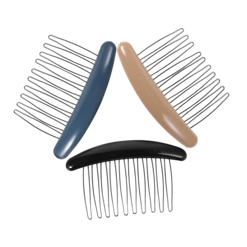 OFFIGAM 3stücke Haarkamm-clips Mit Französisch Seite Haar Twist Kamm Aus Kunststoff Für Damen Und Mädchen Hair Accessoires Zum Stylen von OFFIGAM