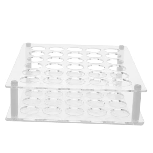 OFFIGAM Lippenstift-organizer Mit Fächern Acryl-lipgloss-turmhalter Transparente Box Kosmetik-make-up-zubehör Für Lippenbalsam von OFFIGAM