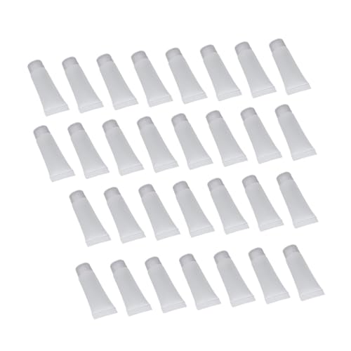 OFFIGAM 30 Stück Quetschflaschen für Kosmetik Wiederverwendbare Auslaufsichere Reisebehälter für Lotion Handcreme Flüssigkeiten Praktische Tragbare Spender für Unterwegs von OFFIGAM