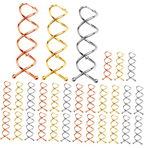 OFFIGAM 30stücke Spiral Haarknoten Stift Clip Haarknoten Formungswerkzeuge Für Frauen Und Mädchen Duttklammern Für Haare Haarnadel Haarspange Duttmacher Duttformer Styling Tools Für von OFFIGAM