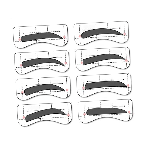 OFFIGAM 32paare Augenbrauenschablonen Stile Augenbrauen Gestaltung Schablonen Vorlage Werkzeug Diy Augenbrauen Aufkleber Schönheit Werkzeuge von OFFIGAM