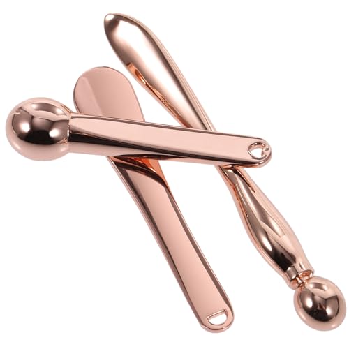 OFFIGAM 3stücke Zinklegierung Augencreme Löffel Für Gesichts Augenmassage Effektive Hautpflege Und Kosmetische Anwendung Für Und Mädchen von OFFIGAM