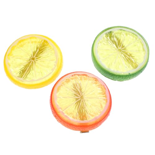 OFFIGAM 3stücke Zitronen-haarspangen Kreative Haarclips Für Mädchen Und Frauen Für Verschiedene Frisuren Und Anlässe von OFFIGAM