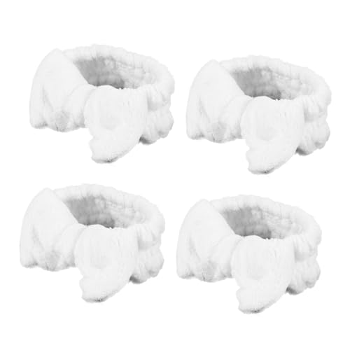 OFFIGAM 4 Stück Haarband mit Schleife Elastisches Gesichtwasch und Makeup Haarband aus Korallenfleece für Damen für Sport und Schönheitspflege OFFIGAM 4 Stück Haarband mit Schleife Elastisches Gesichtwasch und Makeup Haarband aus Korallenfleece für Damen für Sport und Schönheitspflege von OFFIGAM