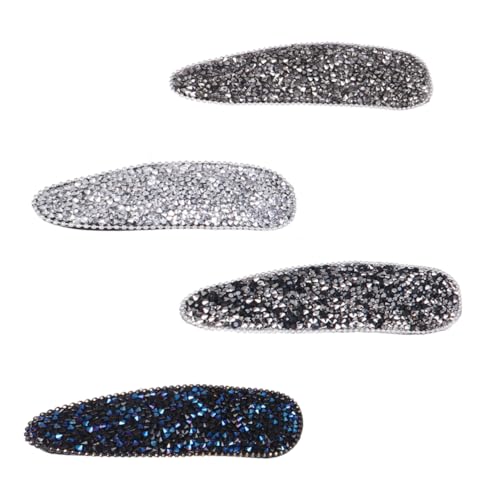 OFFIGAM 4 Stück Rhinestone Haarspangen für Damen Haarklammern aus Praktisch für Hochzeiten Partys und Fotoshootings Rutschfestes Design zum Schutz Ihrer Frisur von OFFIGAM