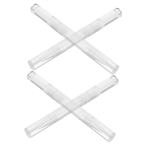 OFFIGAM 4 Stück Teiliges Leere Tuben Stift für Nagelpflege Nachfüllbare Lip Gloss Container Ergonomische Applikatoren für Nagelöl und Flüssigkeiten von OFFIGAM