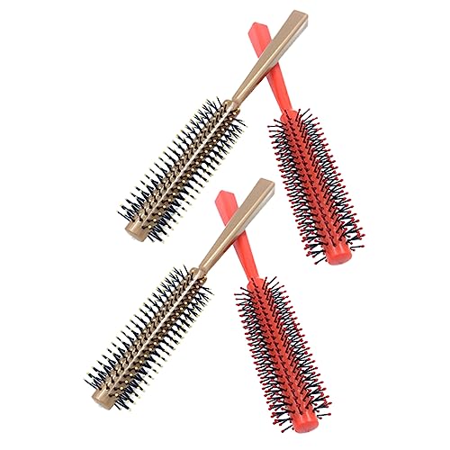 OFFIGAM 4 Stücke Haar Kämme Salon Haarbürsten für Locken Komfortable Stylingkämme für Nasses Trockenes Haar Friseur Werkzeug für Damen Herren Haarkämme für Verschiedene Anlässe von OFFIGAM