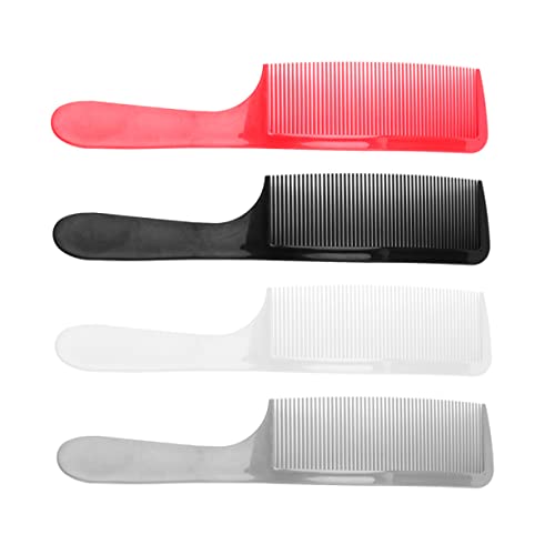OFFIGAM 4stücke Teiliges Herren Haarkamm Rundgriff Friseurkamm Für Haarschnitt Und Styling Für Friseursalon Oder Persönlichen Gebrauch Langlebig Und Funktional von OFFIGAM