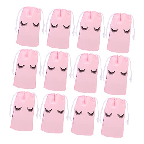 OFFIGAM 50Stücke Reise Kosmetiktasche Kordelzug Praktische Schminktasche für Damen mit Aufbewahrungsfunktion von OFFIGAM