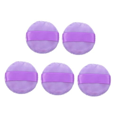 OFFIGAM 5stücke Lose Puderquaste Puder-make-up-tool Lose Puder-make-up-pads Puderquasten Frauen Zubehör von OFFIGAM