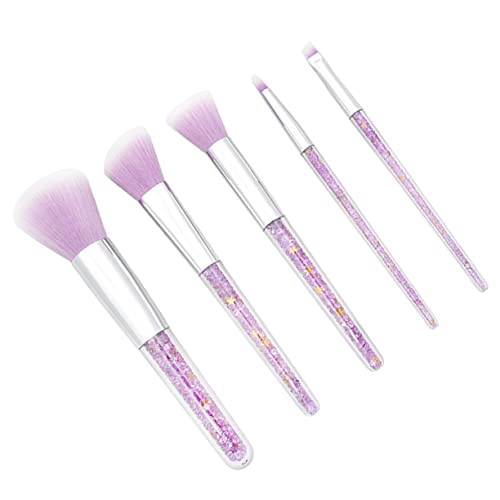 OFFIGAM 5stücke Teiliges Make-up-pinsel Echthaar Kosmetikpinsel Für Flüssigmake-up Puder Und Augenbrauen Für Damen von OFFIGAM