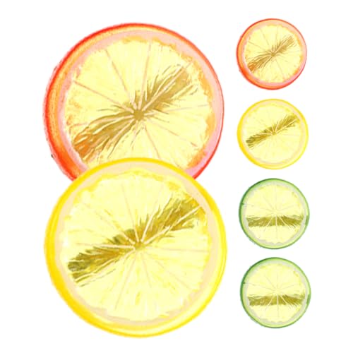 OFFIGAM 6stücke Süße Frucht-haarspangen Zitronenscheiben Haarschmuck Für Damen Geburtstag Cosplay Haarspangen Für Glatte Und Lockige Frisuren von OFFIGAM