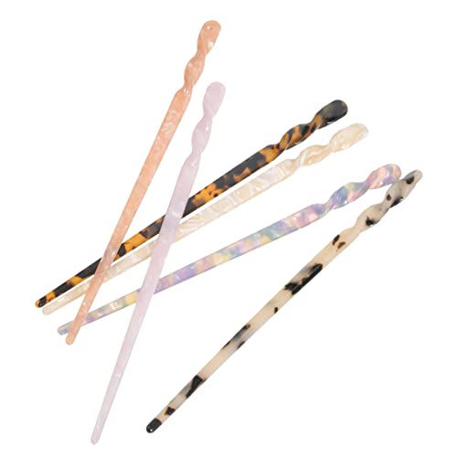 OFFIGAM 6 Stück Haarnadeln für Damen Teiliges aus Minimalistischen Haarstäbchen für Hochsteckfrisuren Leichte und Stabile Haarschmuck für Verschiedene Outfits von OFFIGAM