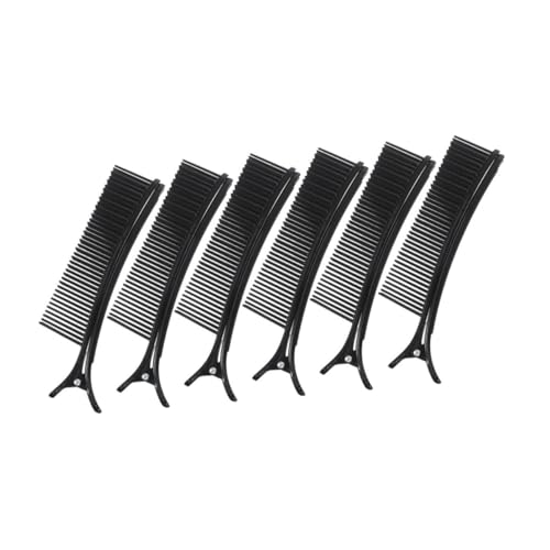OFFIGAM 6stücke Haarklammern Für Friseursalons Rutschfeste Abteilklammern Haarspangen Für Frauen Und Mädchen Haarstyling-clips Zum Abteilen von OFFIGAM