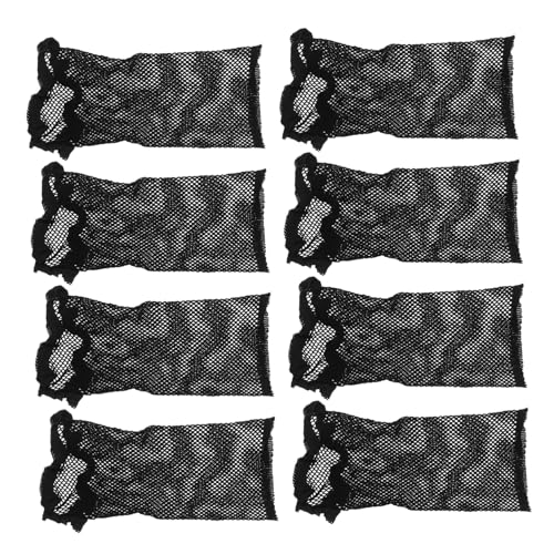 OFFIGAM 8stücke Elastische Nylon Haarnetze Atmungsaktive Hochdehnbar Für Perücken Und Haarschutz Perücken Zubehör Für Damen Und Herren von OFFIGAM