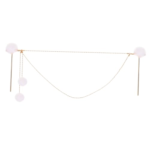 OFFIGAM Chinesische Haarnadel mit Doppelketten und Tassel Vintage Haarschmuck für Damen und Mädchen Klassischer Haarstab zur Sicheren Befestigung von Hochsteckfrisuren Eleganter Schmuck von OFFIGAM