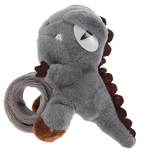 OFFIGAM Dinosaurier Slap Armband aus Plüsch Kinderfreundliches Weiches Handgelenkspielzeug für Partys Geburtstage und Shower Einfach Anzulegen und Bequem zu Tragen von OFFIGAM