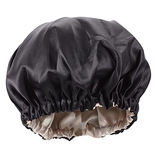 OFFIGAM Duschhaube Für Junge Mädchen Mit Verstellbarem Haarhauben Elastischer Badekappe Zum Duschen Und Schlafen Bequemer Schutz Für Haare von OFFIGAM