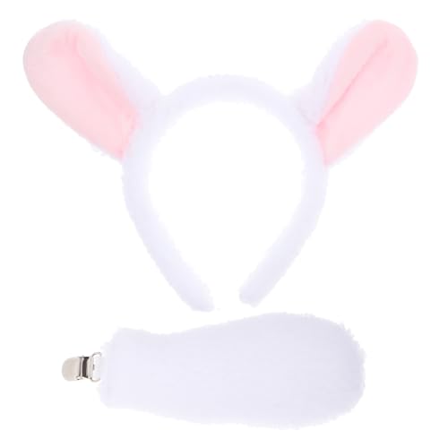 OFFIGAM Einzigartiges Schafschwanz-set Plüsch-stirnband Und Für Kinderkostüm-events von OFFIGAM