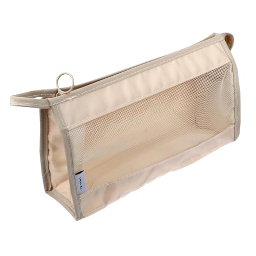 OFFIGAM Faltbare Kosmetiktasche Kulturbeutel Schlichte Kosmetiktasche Schminkbehälter Reisen Make-up-Container Outdoor Buggy Tasche Toilettenartikel von OFFIGAM