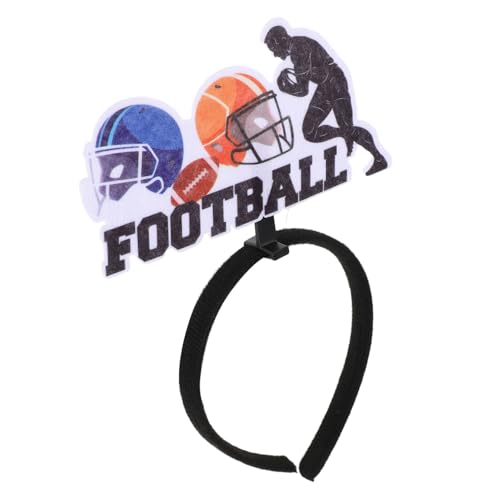 OFFIGAM Football Party Stirnband Sportliche Haaraccessoires Für Spieltage Und Feiertagsfeiern Für Fans Und Vielseitig Einsetzbar Für Events Und Partys von OFFIGAM