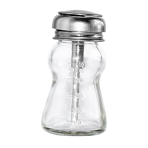 OFFIGAM Glasflasche Mit Pumpe Leere Pumpflasche Aus Glas Mehrzweckflasche Für Nagellackentferner Und Make-up-entferner Kompakt Und Tragbar Auslaufsicher von OFFIGAM