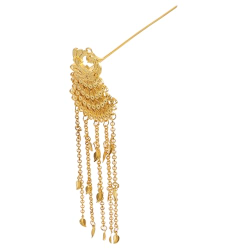 OFFIGAM Exotische Vintage Haarnadel mit Quasten Chinesische Haarspangen für Frauen Retro Haarschmuck Vielseitig für Verschiedene Frisuren Handwerkskunst Langlebige Kette von OFFIGAM