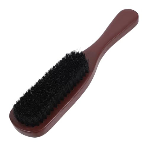 OFFIGAM Haarbürste für Männer Entwirrungsbürste mit Holzgriff für Lockiges Haar und Bartpflege Doppelseitige Bürste Robust und Antistatisch Geeignet für Haartypen von OFFIGAM