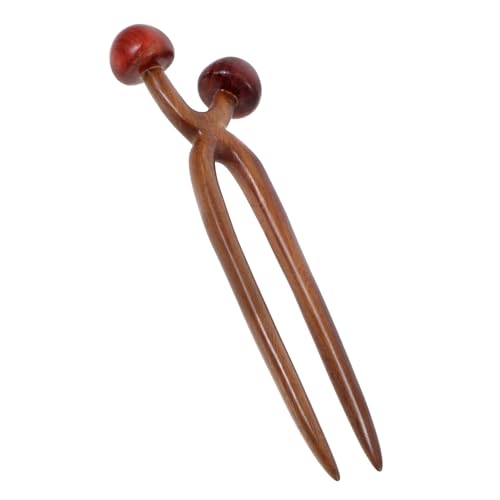 OFFIGAM Haargabel Für Damen Holz Bun Stick Vintage Haarschmuck Haarstyling Werkzeug Chignon Pin Für Mädchen von OFFIGAM