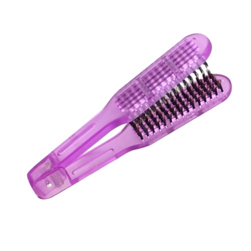 OFFIGAM Haarglättungskamm Mit Ergonomischem Design Hochtemperaturbeständig Doppelseitiger Styling-werkzeug Für Frauen Aus Eberborsten Und Robustem Für Glattes Und Seidig Glänzendes von OFFIGAM