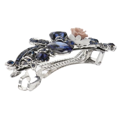 OFFIGAM Haarklammer Mit Strasssteinen Für Frauen Elegante Haarspange Für Verschiedene Anlässe Praktisch Und Langlebig Perfektes Haaraccessoire Für Besondere Anlässe Und Alltag von OFFIGAM