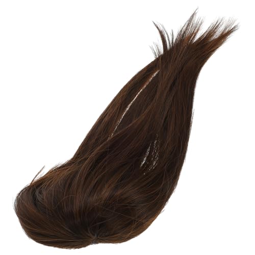 OFFIGAM Haartopper für Frauen mit Dünner Werdendem Haar Clip Haarteil mit Dickem Innennetz und Natürlichem Vielseitig Stylbar Hautfreundlich Einfach zu Befestigen Hellbraun von OFFIGAM